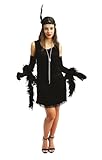 P'TIT CLOWN - Erwachsenenkostüm Kleid Charleston Frau -...