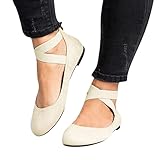 Balerinaschuhe Elegant,Balerinaschuhe Damen Schuhe Flache Bequeme...