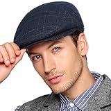 Wantonfy Barett Cap Herren Schiebermütze chirmmütze Gatsby...